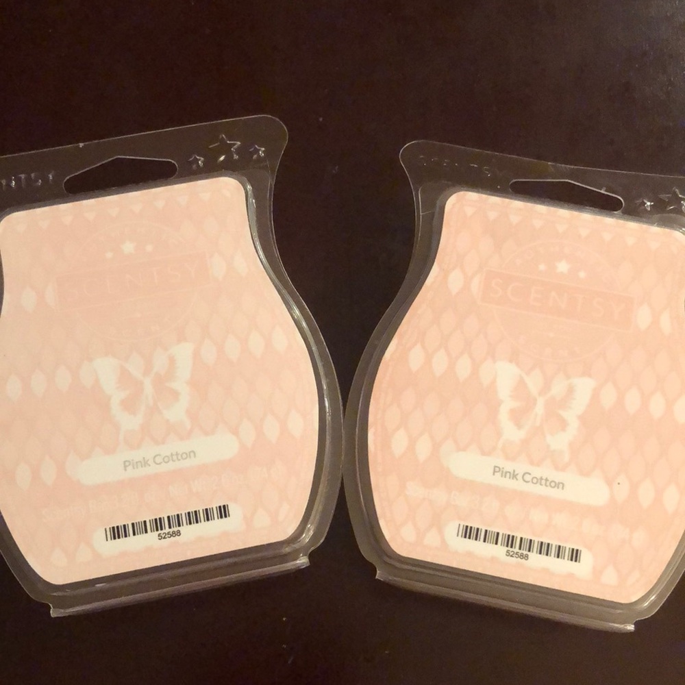 Scentsy Pink Cotton set